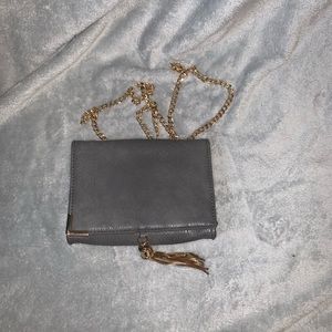 Gray purse
